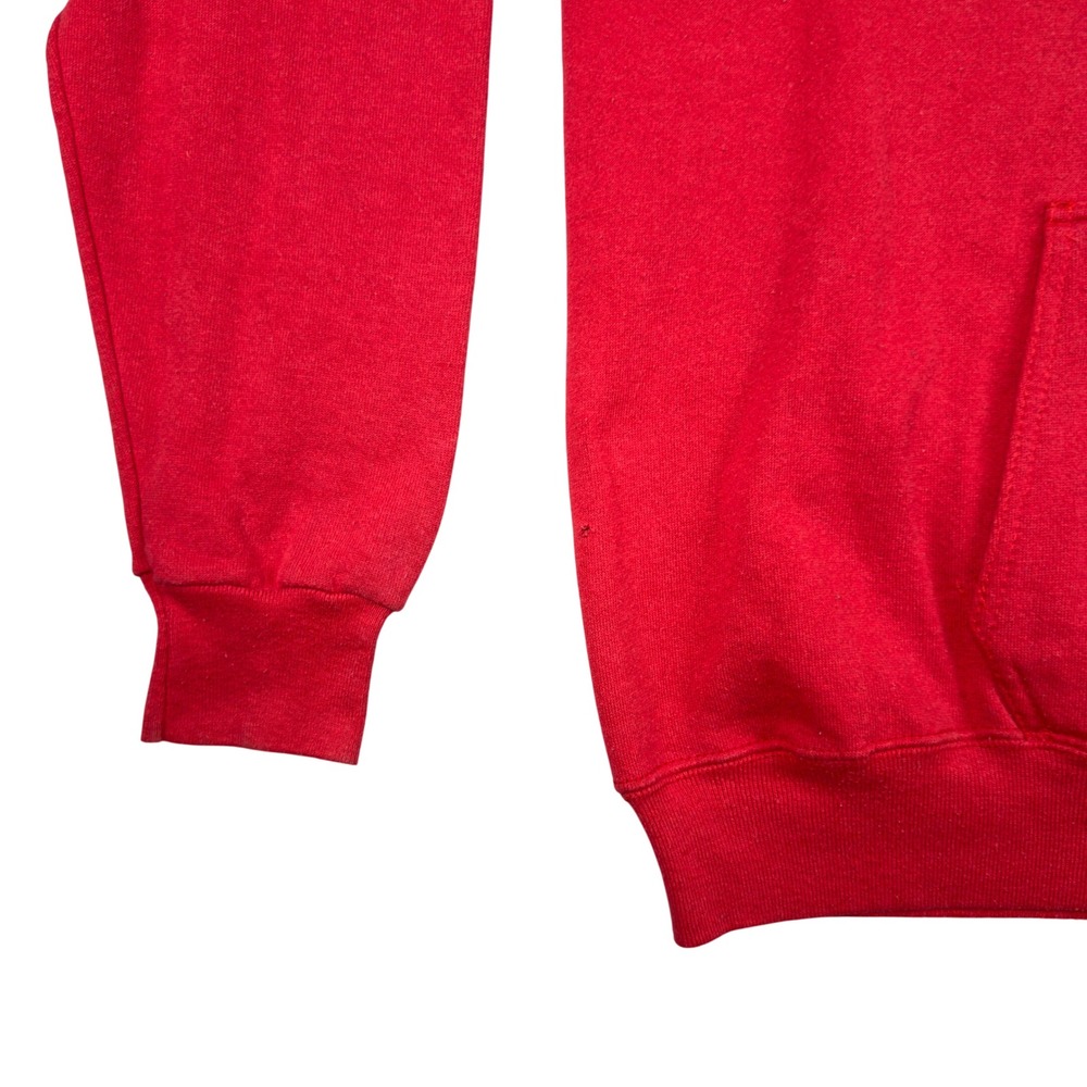 Vtg 90s Marlboro Hoodie Mens Large Red Spellout Tultex USA Made Streetwear - Picture 5 of 12